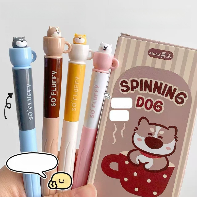 Gel Refill Pack - Alat Tulis Kawaii Cangkir Teh Berputar