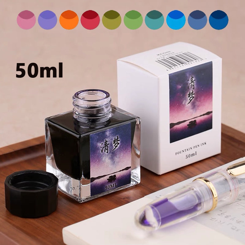 Fountain Pen Bottled Ink - Mahon tinta pena air mancur 50ml,