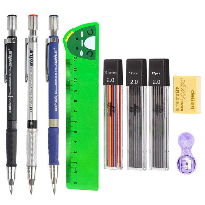 Staedtler Pencil Lumocolor - Set Pensil mekanis 2.0mm dengan 2B