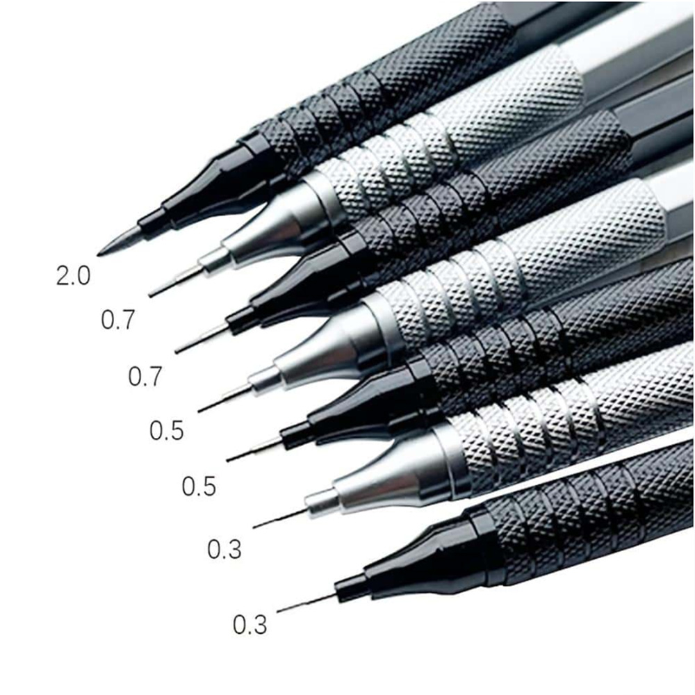 Pensil Mekanik Berbahan Logam  - Mechanical Pencil 0.3 ulasan dan harga