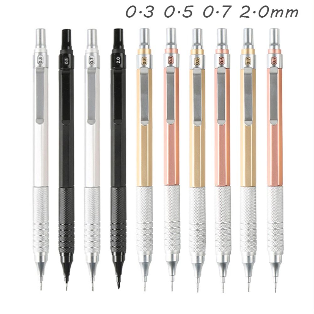 Pensil Mekanik Logam Kreatif A - Mechanical Pencil 0.3 ulasan dan harga