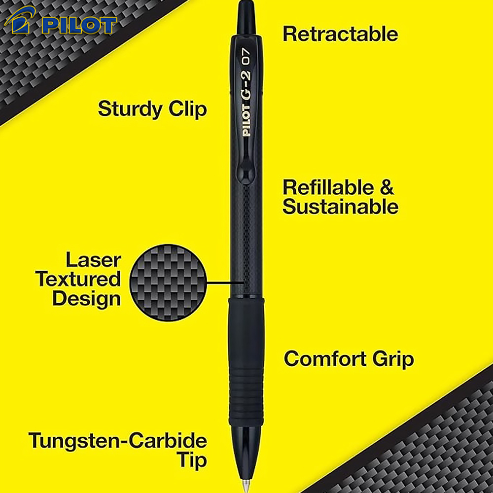Pena Gel Pilot Jepang Baru G2  - Pilot Pen G2 ulasan dan harga