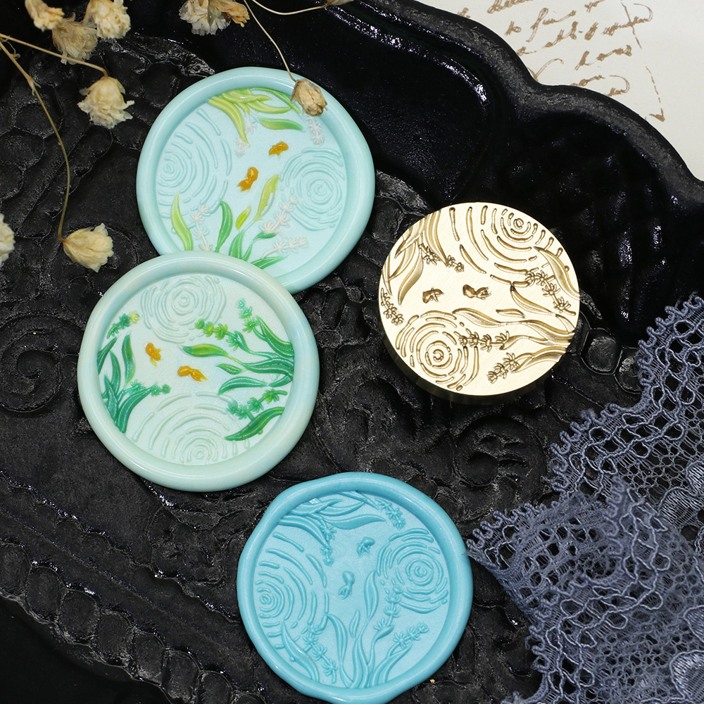 Stempel Segel Lilin Bunga 25MM - Wax Seal Stamp Set ulasan dan harga