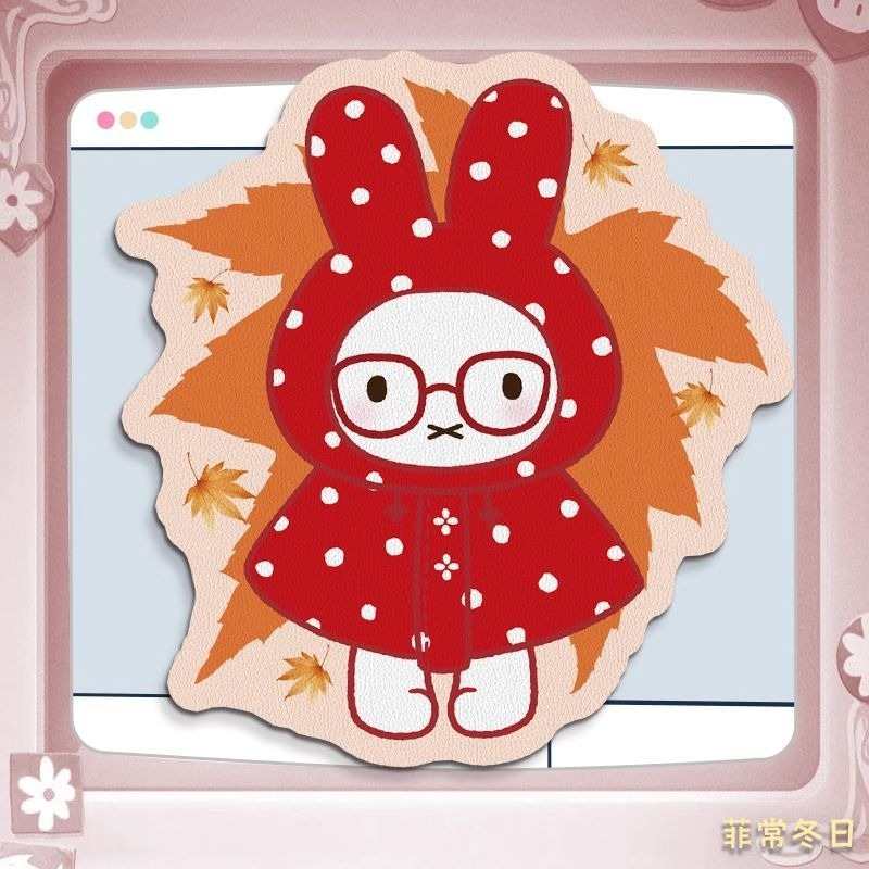 Alas Mouse Kulit Anime Miffy d - Leather Desk Pad ulasan dan harga