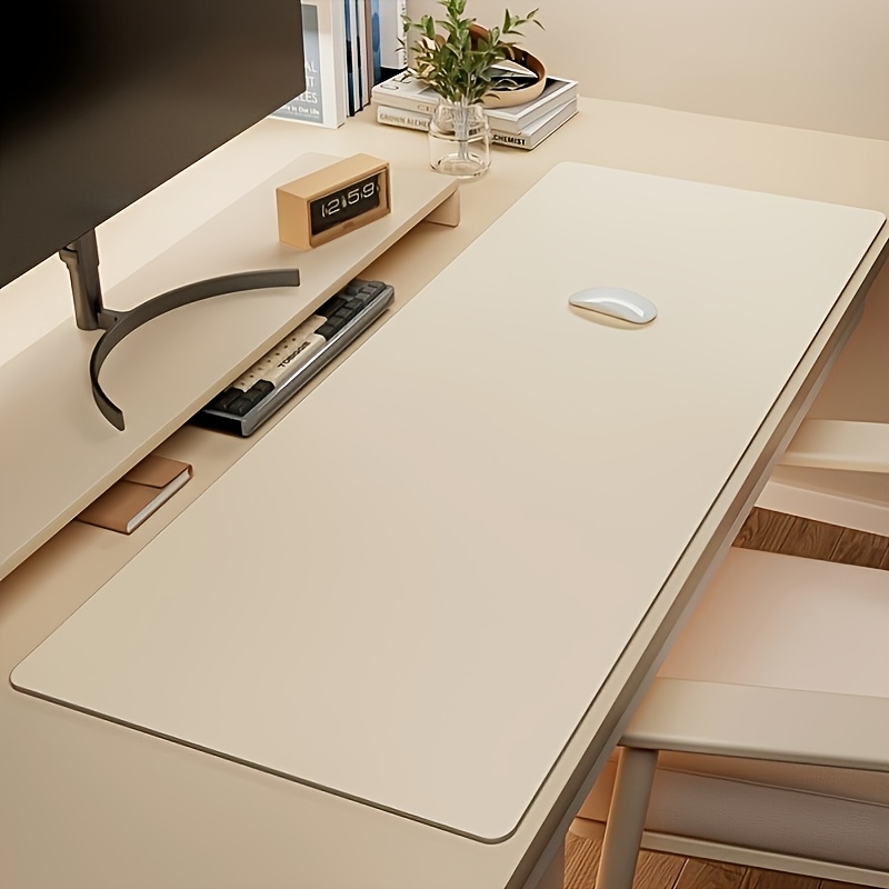 1 Buah Alas Mouse Kulit Imitas - Leather Desk Pad ulasan dan harga