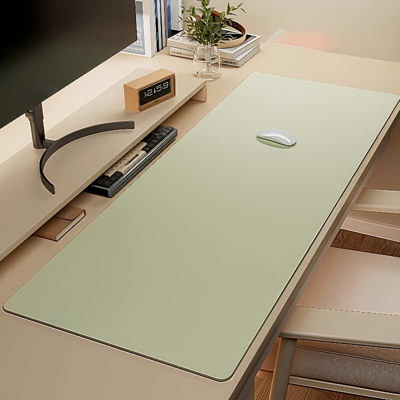 1 Buah Alas Mouse Kulit Imitas - Leather Desk Pad ulasan dan harga