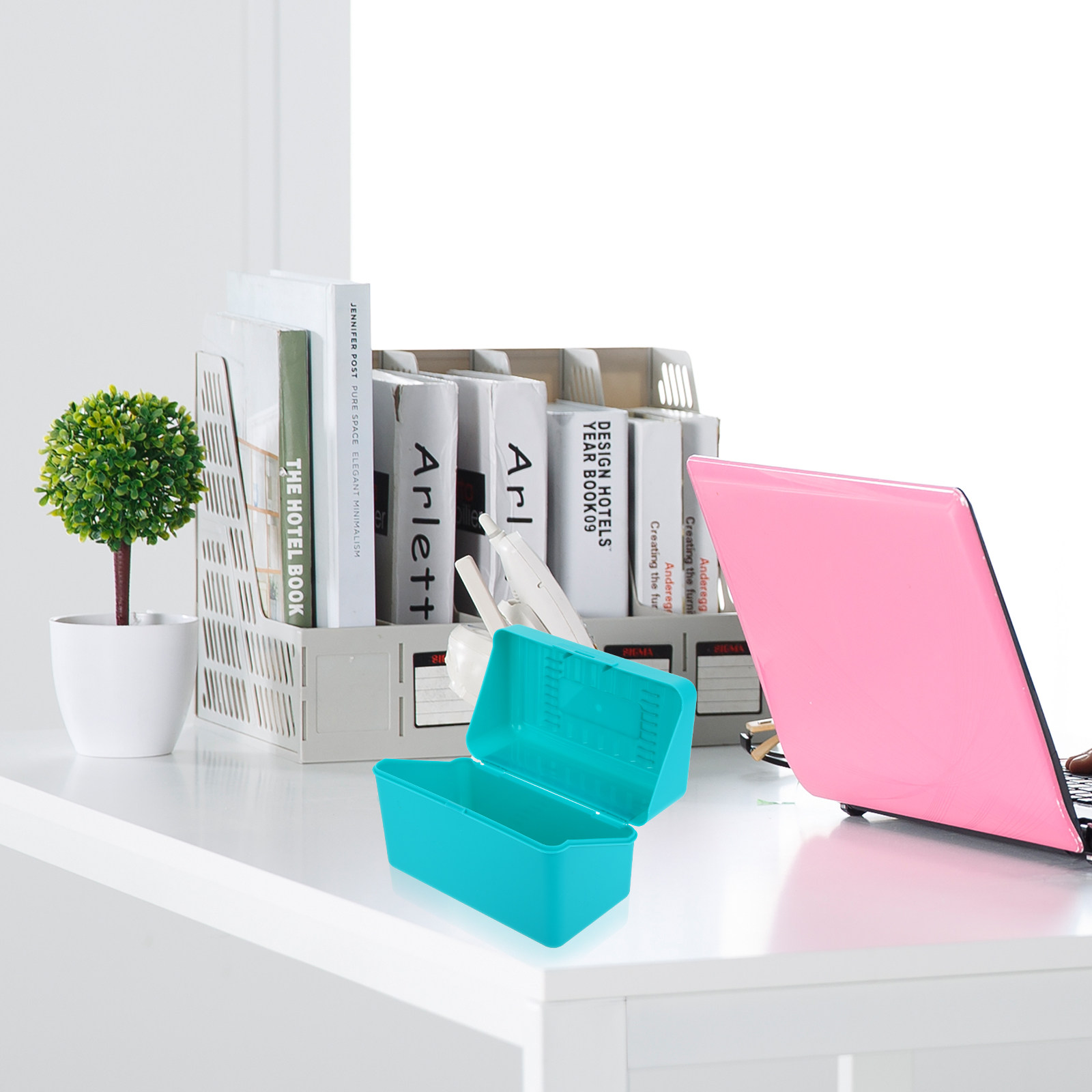4Pcs Kotak Penyimpanan Kartu I - Index Card Holder ulasan dan harga