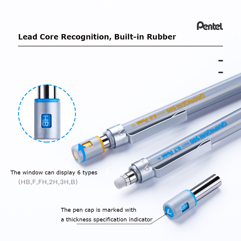 Pentel GraphGear 500 Pensil Pe - Pentel Pen Graphgear ulasan dan harga
