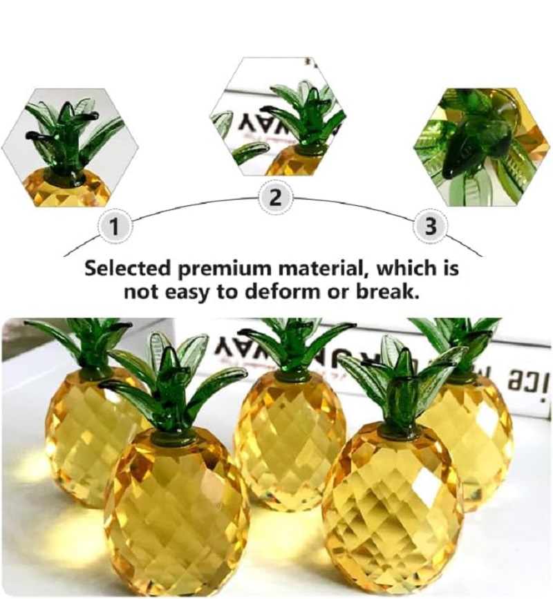 Penahan Kertas Buah Kristal de - Paper Weight Crystal ulasan dan harga