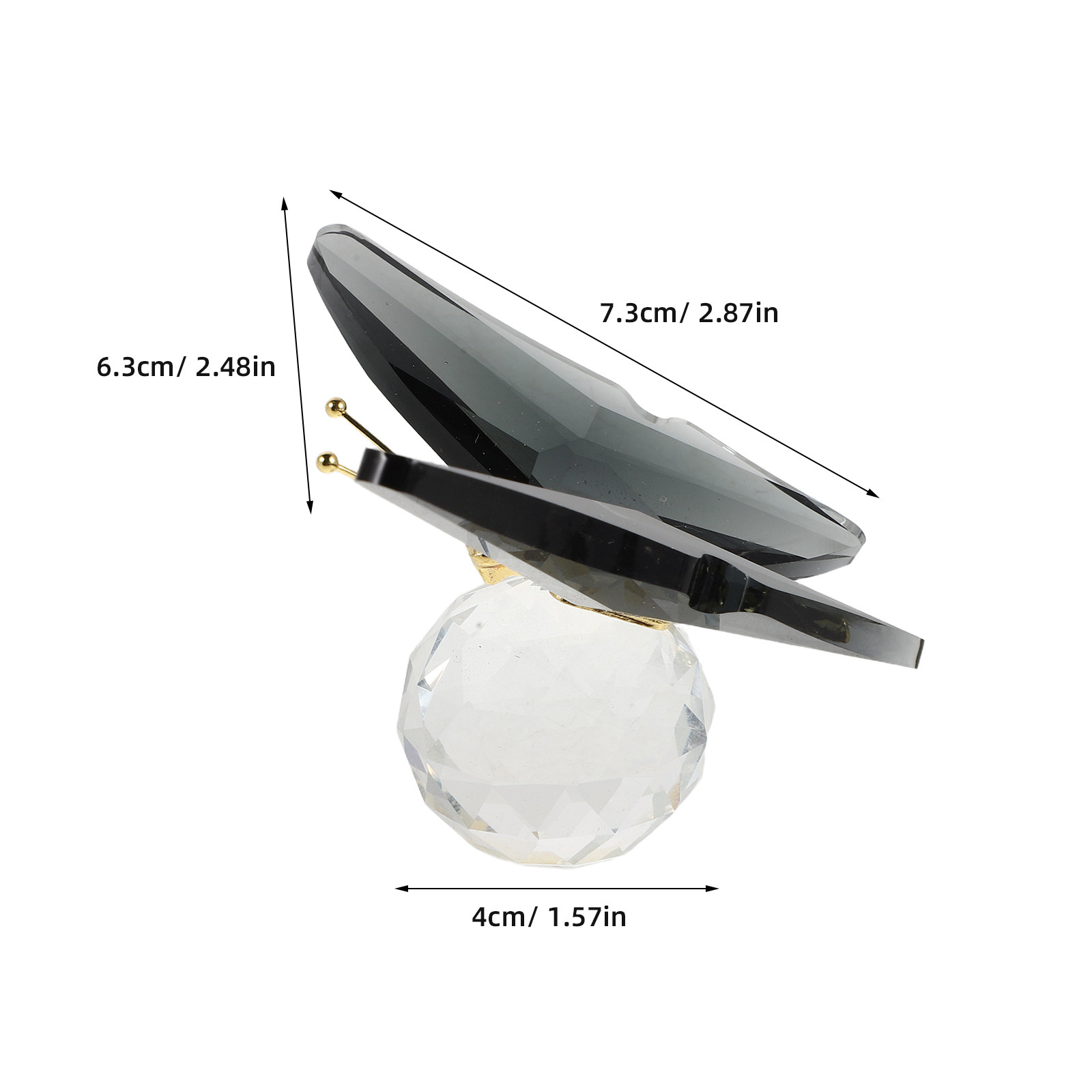 Pemberat Kertas Kupu-Kupu Kris - Paper Weight Crystal ulasan dan harga