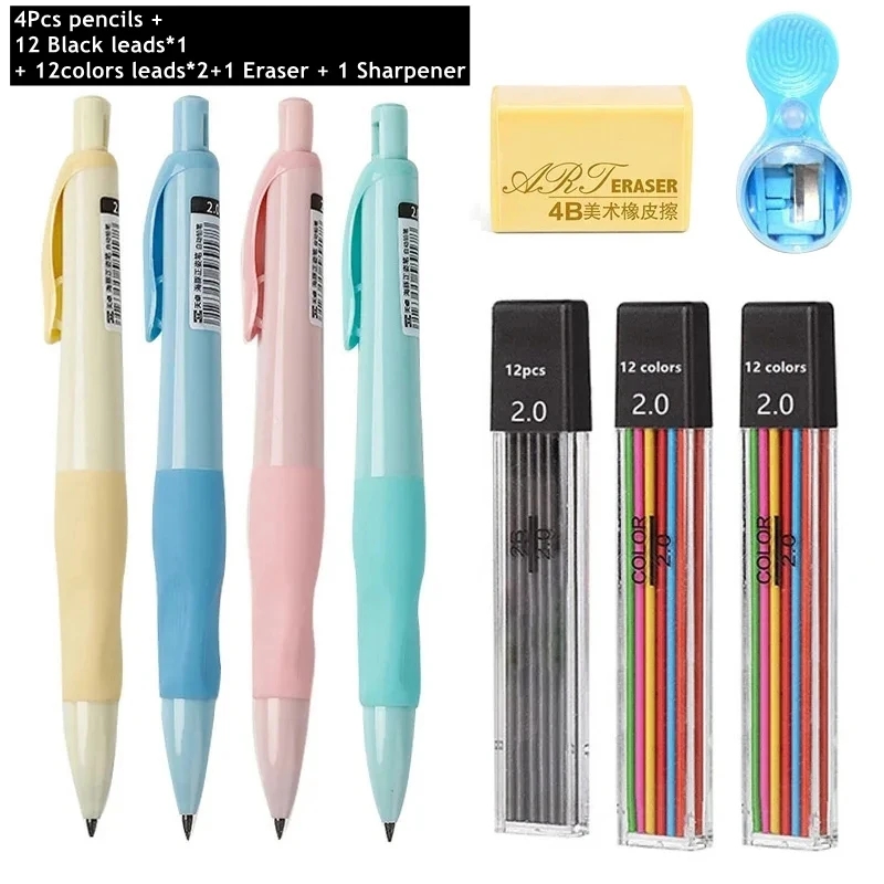 Set Pensil Mekanik 2.0Mm HB Is - Staedtler Pencil Lumocolor ulasan dan harga