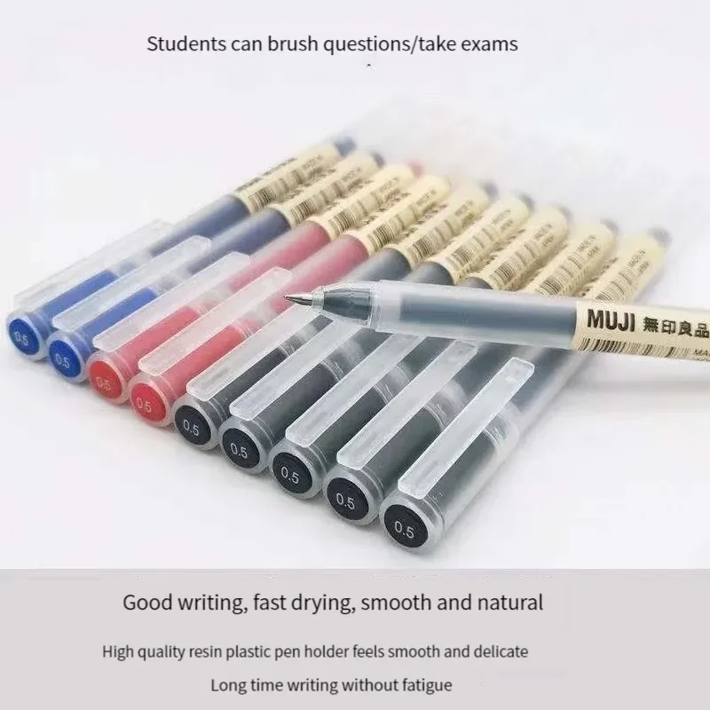 6/8 Buah/Set Pena Gel MUJIs Hi - Pentel Pen Energel ulasan dan harga