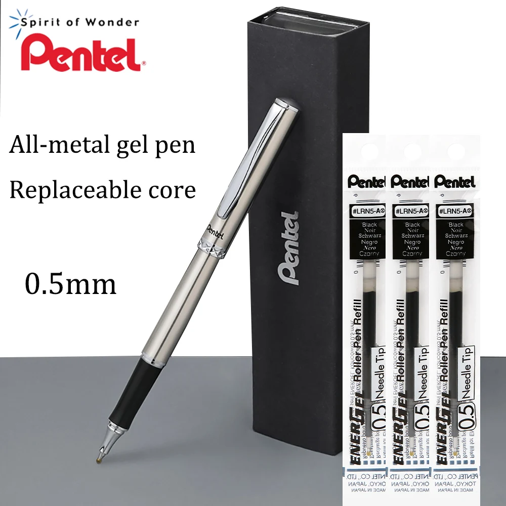 Jepang Pentel Logam Gel Pena K - Pentel Pen Energel ulasan dan harga