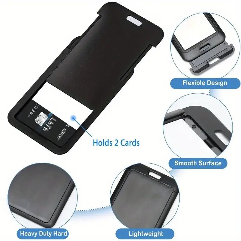 3 buah tempat kartu ID geser t - Index Card Holder ulasan dan harga