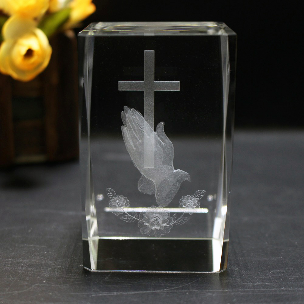 Kristal Laser 3D Dekorasi Kris - Paper Weight Crystal ulasan dan harga