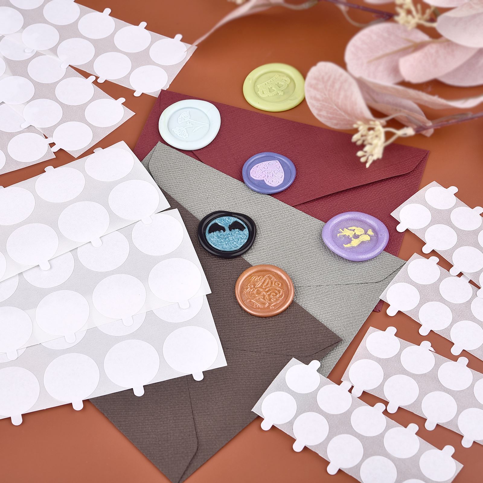 50 buah cap segel lilin dua si - Wax Seal Stamp Set ulasan dan harga