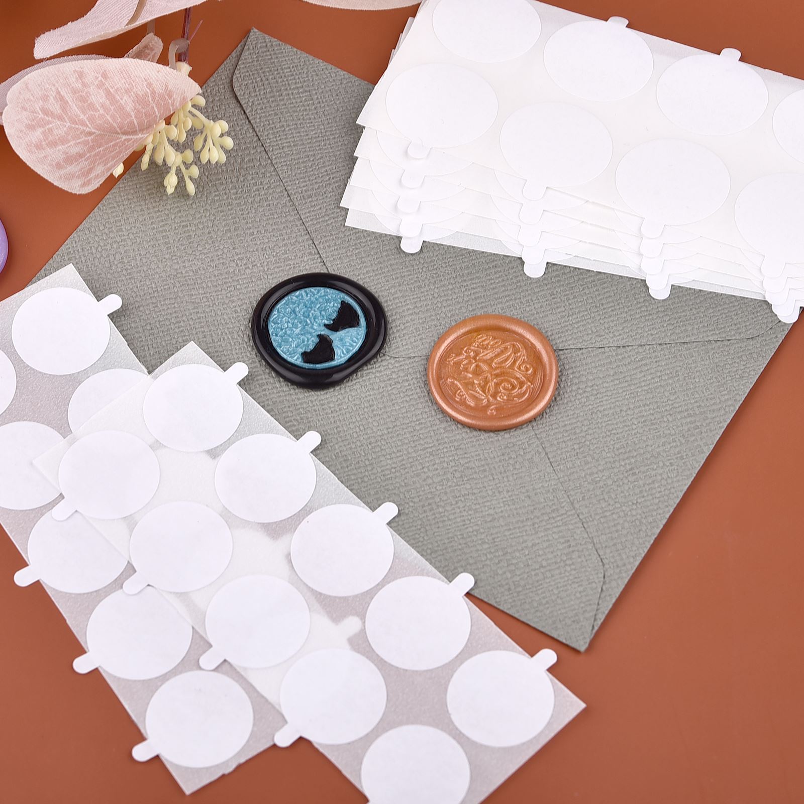 50 buah cap segel lilin dua si - Wax Seal Stamp Set ulasan dan harga