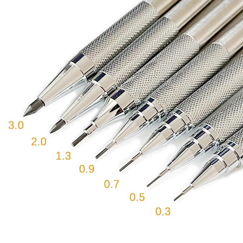 Pensil mekanis Set 0.3 0.5 0.7 - Mechanical Pencil 0.3 ulasan dan harga