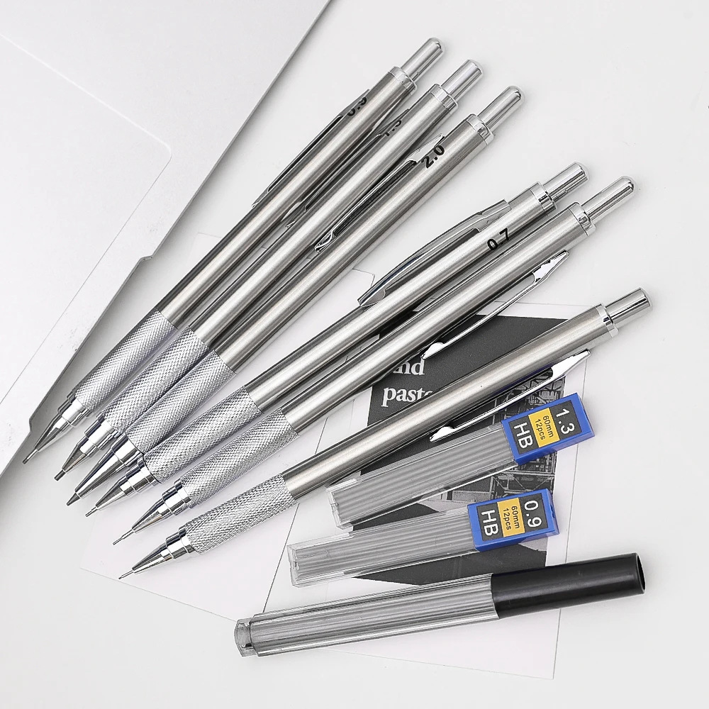 Pensil mekanis Set 0.3 0.5 0.7 - Mechanical Pencil 0.3 ulasan dan harga