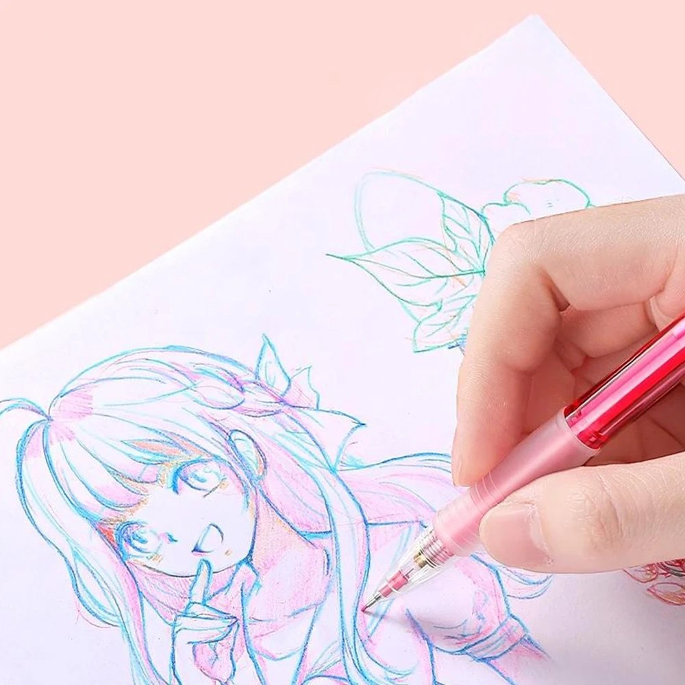 8 buah Set pensil mekanik warn - Staedtler Pencil Lumocolor ulasan dan harga