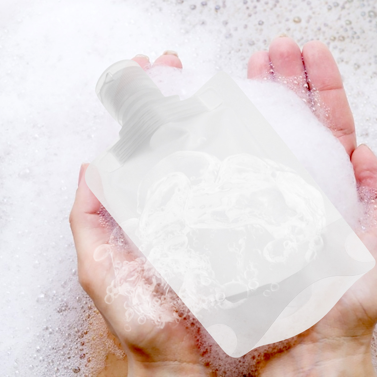 1Set Tas Penyimpanan Lotion Pe - Gel Refill Pack ulasan dan harga