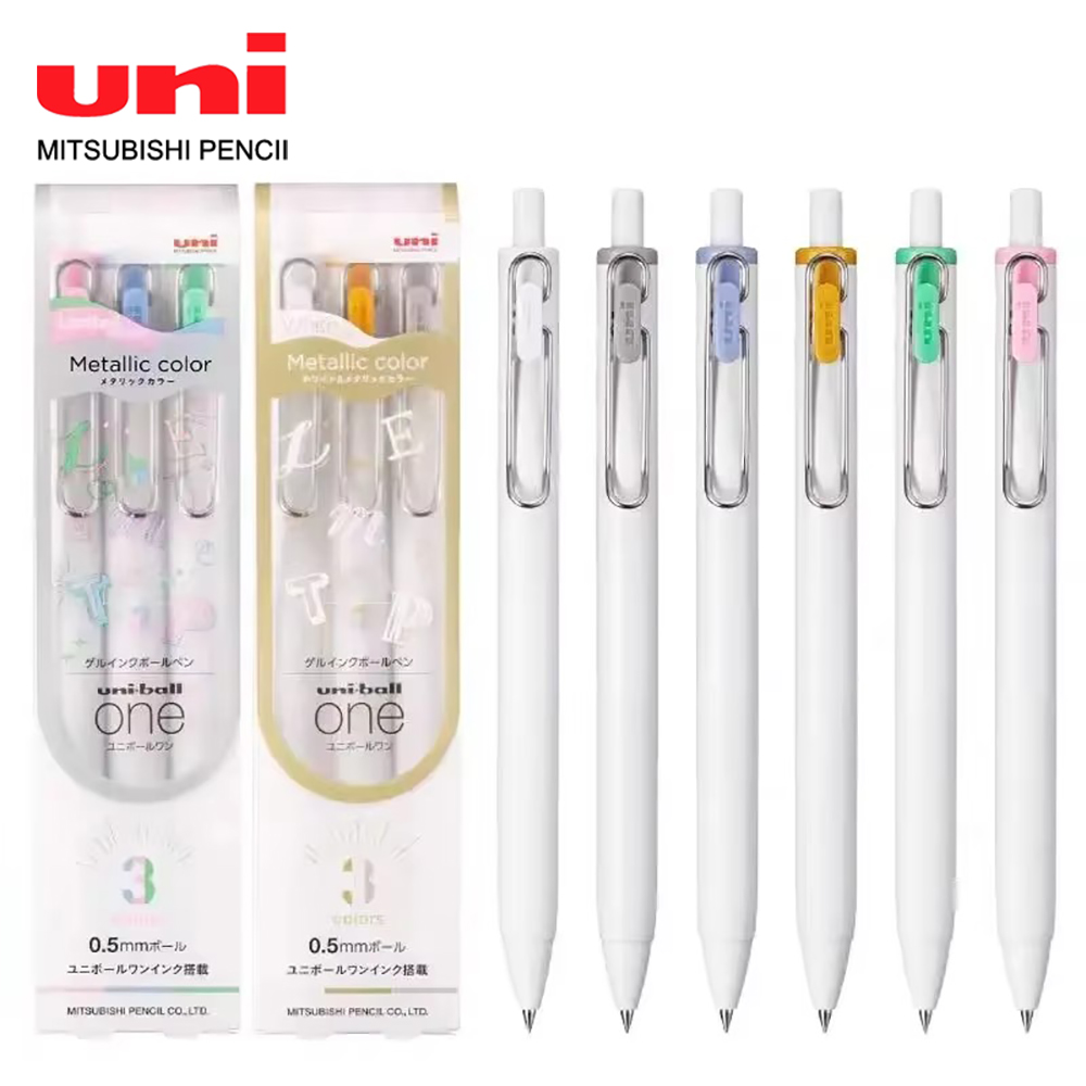 3 buah UNI Ball satu pena Gel  - Pentel Pen Energel ulasan dan harga