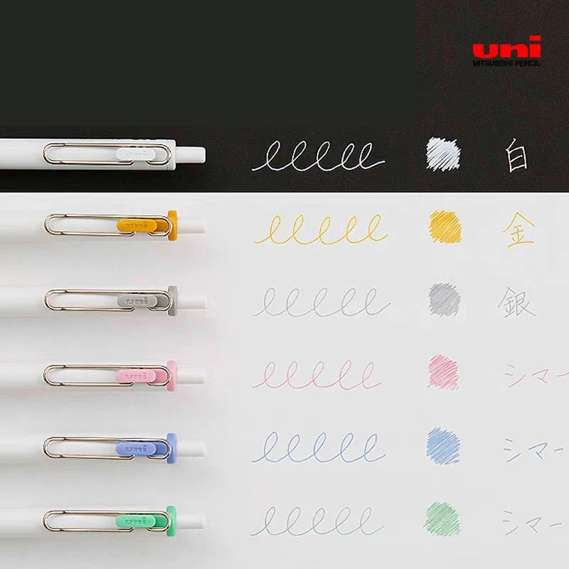 3 buah UNI Ball satu pena Gel  - Pentel Pen Energel ulasan dan harga