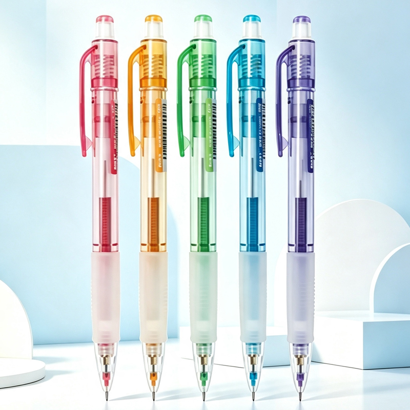 5Pcs Pensil Mekanis Warna Acak - Staedtler Pencil Lumocolor ulasan dan harga