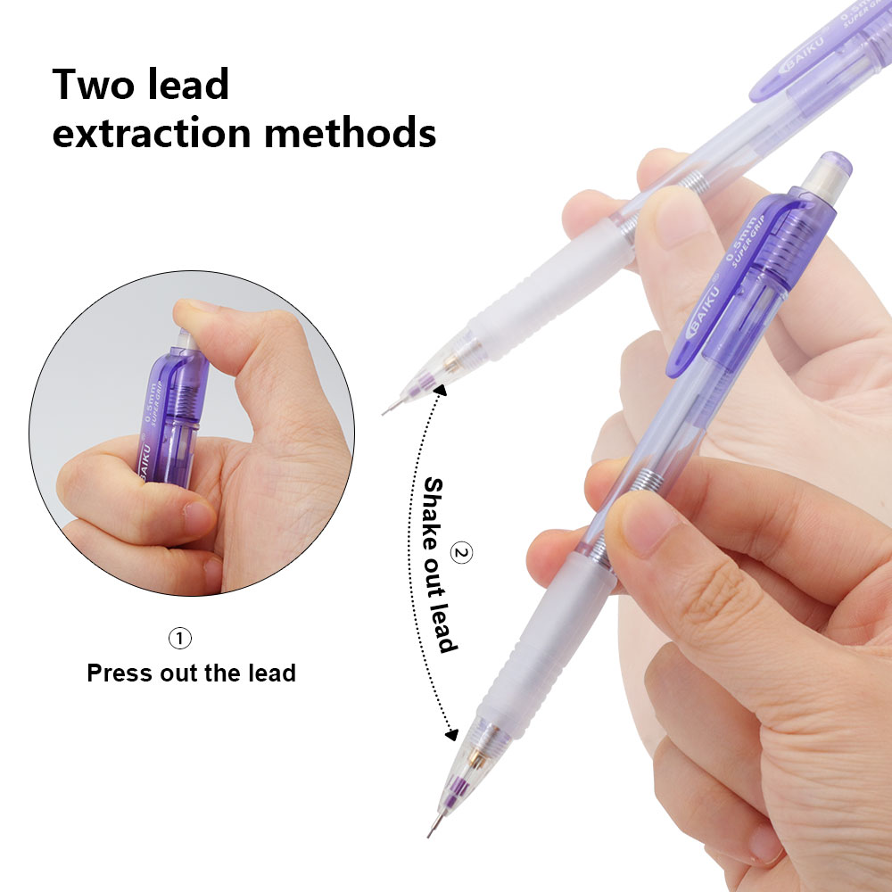 5Pcs Pensil Mekanis Warna Acak - Staedtler Pencil Lumocolor ulasan dan harga