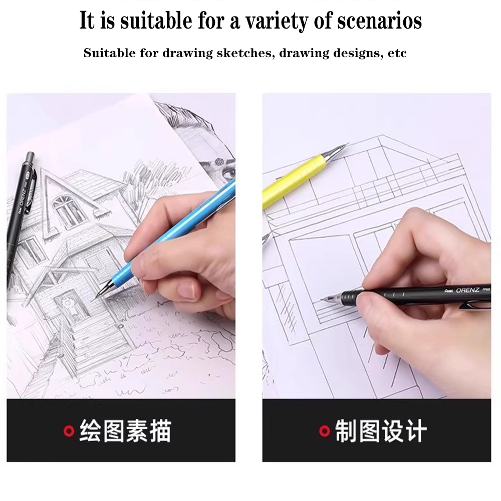 Pensil Mekanik Pentel Orenz 0. - Pentel Pen Energel ulasan dan harga